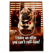 Mobster Dog Medium Cadeauzakje (Achterkant)