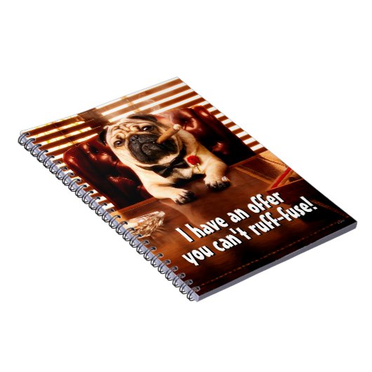 Mobster Dog Notitieboek (Rechterzijde)