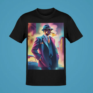 Mobster Guy / Vrouw / Suited Mob Gang Collectie T-shirt