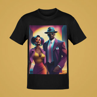 Mobster Guy / Vrouw / Suited Mob Gang Collectie T-shirt