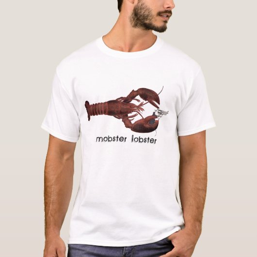 Mobster Lobster t-shirt (Voorkant)