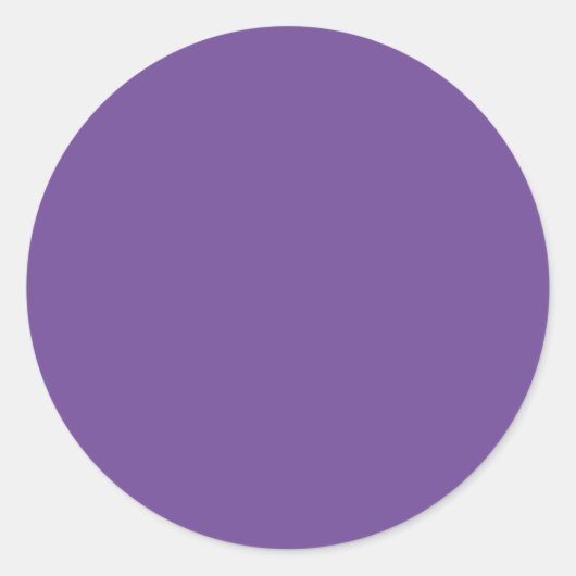 Mobster, Opera Mauve, Soft Paars Ronde Sticker (Voorkant)
