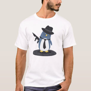Mobster Penguin T-shirt