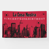 Mobster Thleed, Gangster Party Spandoek (Horizontaal)