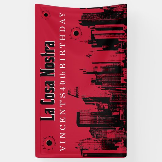 Mobster Thleed, Gangster Party Spandoek (Verticaal)