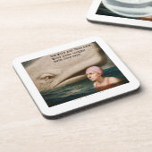 Moby Dick en Jane Bier Onderzetter (Linkerzijde)