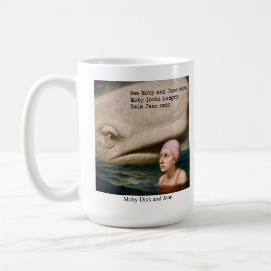 Moby Dick en Jane Koffiemok (Links)