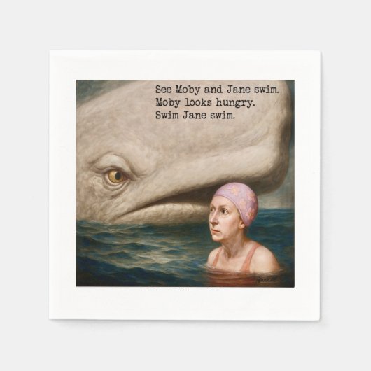 Moby Dick en Jane Servet (Voorkant)