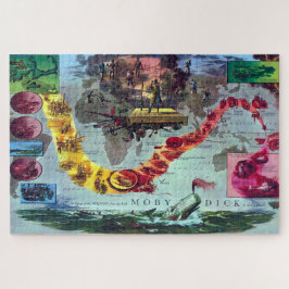Moby Dick Herman MelvilleDe Reis van de Pequod Legpuzzel