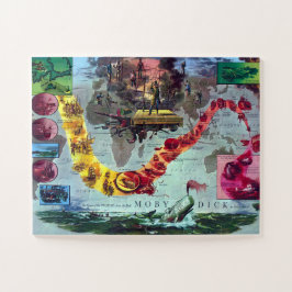 Moby Dick Herman MelvilleDe Reis van de Pequod Legpuzzel