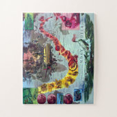 Moby Dick Herman MelvilleDe Reis van de Pequod Legpuzzel (Verticaal)