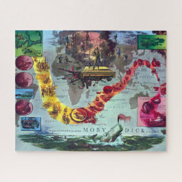 Moby Dick Herman MelvilleDe Reis van de Pequod Legpuzzel