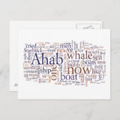 Moby Dick laatste hoofdstukken briefkaart (Voorkant / Achterkant)