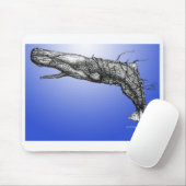 Moby Dick Mousepad Muismat (Met muis)