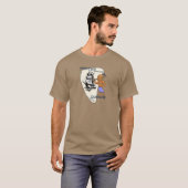 "Moby-Dick" ~ Queequeg "Chief Harpooner" T-shirt (Voorkant volledig)