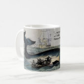 Moby Dick quote en Mok walvis (Voorkant links)