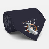 Moby Dick Stropdas (Opgerold)
