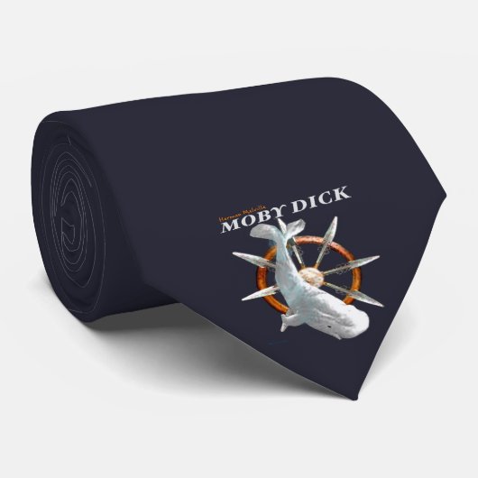 Moby Dick Stropdas (Opgerold)