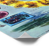 Moby Dick The Voyage of The Pequod Herman Melville Poster (Hoek)