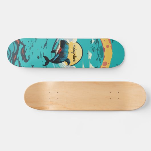 Moby-Dick Whale Persoonlijk Skateboard (Horizontaal)