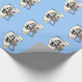 "Moby-Dick" ~ Whale Spotter "Thar she Blows" Cadeaupapier (Hoek)