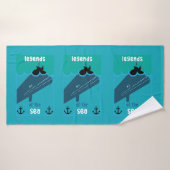 Moby Dick Zee Fantasy | Funny Ocean and Zee Servin Badhanddoek (Badhanddoek)