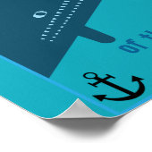 Moby Dick Zee Fantasy | Funny Ocean and Zee Servin Poster (Hoek)