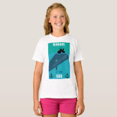 Moby Dick Zee Fantasy | Funny Ocean and Zee Servin T-shirt (Voorkant volledig)