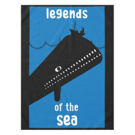 Moby Dick Zee Fantasy | Funny Ocean and Zee Servin Tafelkleed