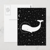Moby in Space Briefkaart (Voorkant / Achterkant)