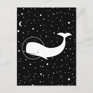 Moby in Space Briefkaart