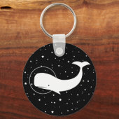 Moby in Space Sleutelhanger (Voorkant)