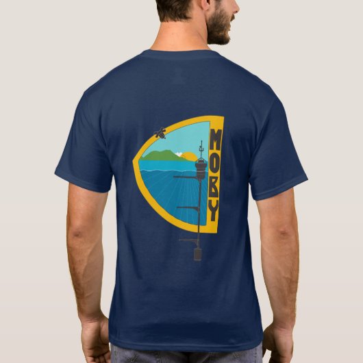 MOBY-logo-shirt T-shirt (Achterkant)