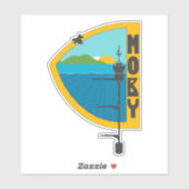 MOBY LOGO STICKER (Vel)