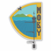 MOBY LOGO STICKER (Voorkant)