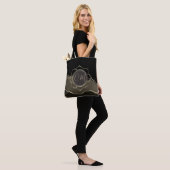 Mocha Agate Glittery OM Tote Bag (Op model)