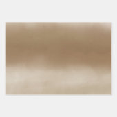 Mocha Aquarel Abstract Inpakpapier Vel (Voorkant 2)