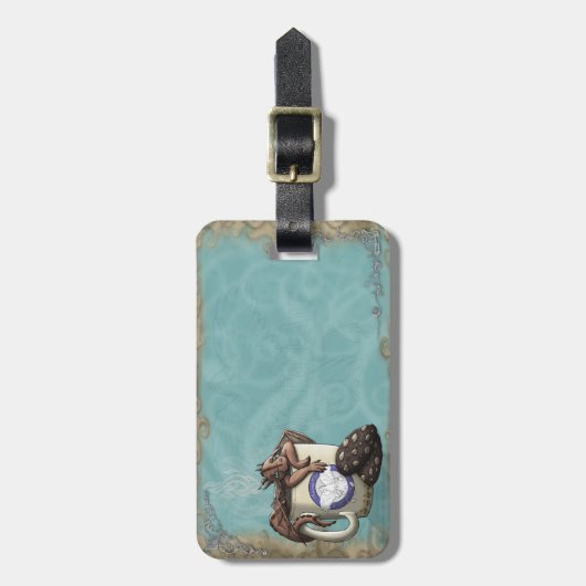 Mocha Bagagelabel (Voorkant verticaal)