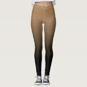 Mocha Black Ombre Leggings (Voorkant)