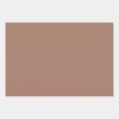 Mocha & Blauwgroen Abstract accent Mandala Ogee Sc Inpakpapier Vel (Voorkant 2)