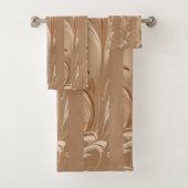 Mocha Bliss Bad Handdoek (Insitu)