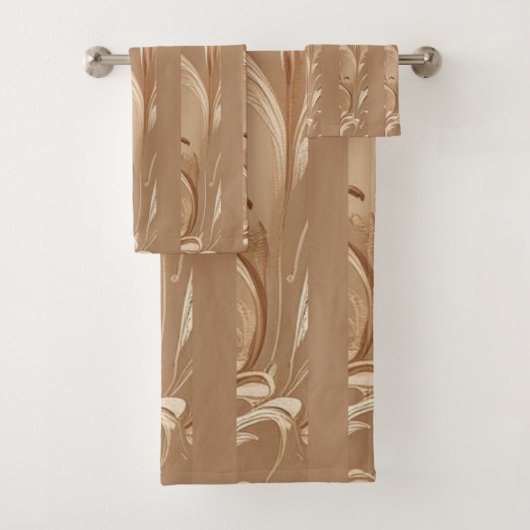 Mocha Bliss Bad Handdoek (Insitu)