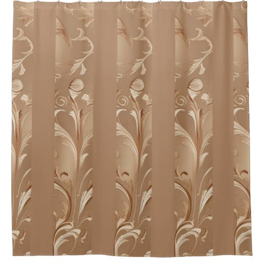 Mocha Bliss Douchegordijn (Voorkant)