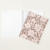 Mocha Bloesem Elegantie Planner (Display)