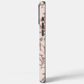 Mocha Blossom Elegance Case-Mate iPhone Case (Achterkant / Links)