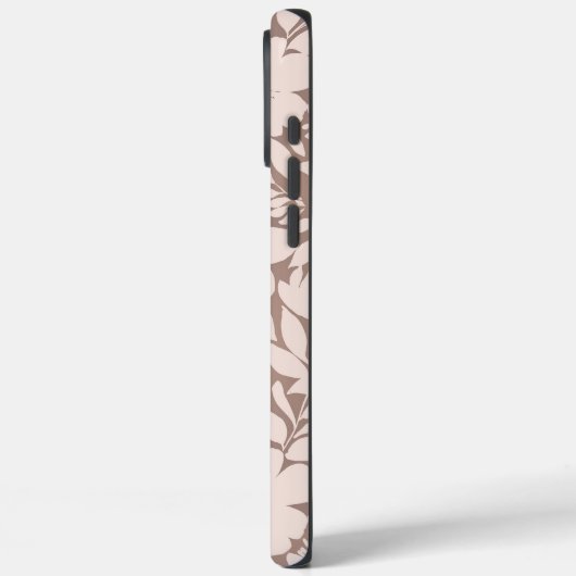 Mocha Blossom Elegance Case-Mate iPhone Case (Achterkant / Links)