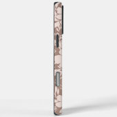 Mocha Blossom Elegance Case-Mate iPhone Case (Achterkant / Rechts)