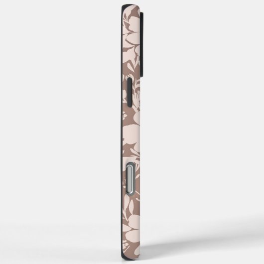 Mocha Blossom Elegance Case-Mate iPhone Case (Achterkant / Rechts)