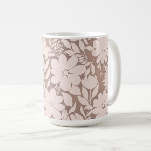 Mocha Blossom Elegance Koffiemok
