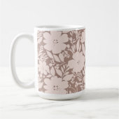 Mocha Blossom Elegance Koffiemok (Links)